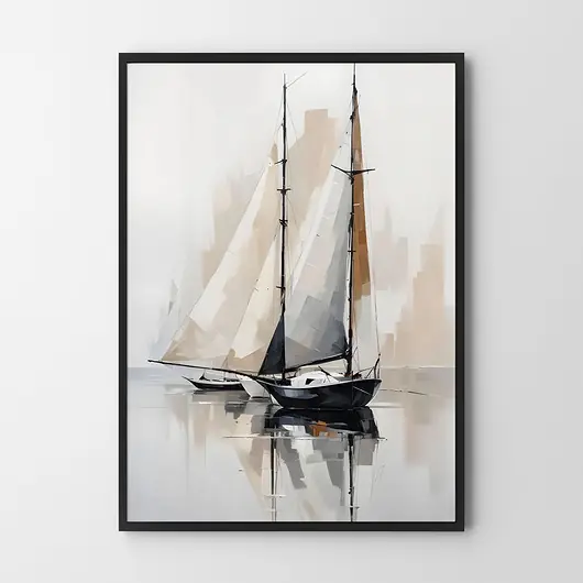 Plakat Żaglówka Rabat