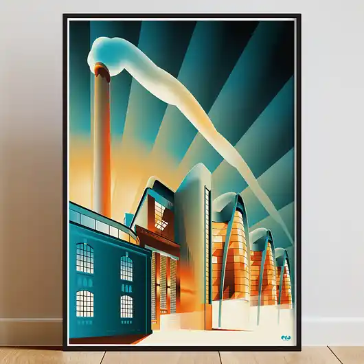 EC1 - plakat z symbolem Łodzi Super okazja