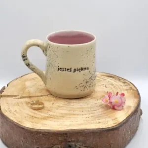 Oferta Kamionkowy Kubek 250 ml "jesteś piękna"