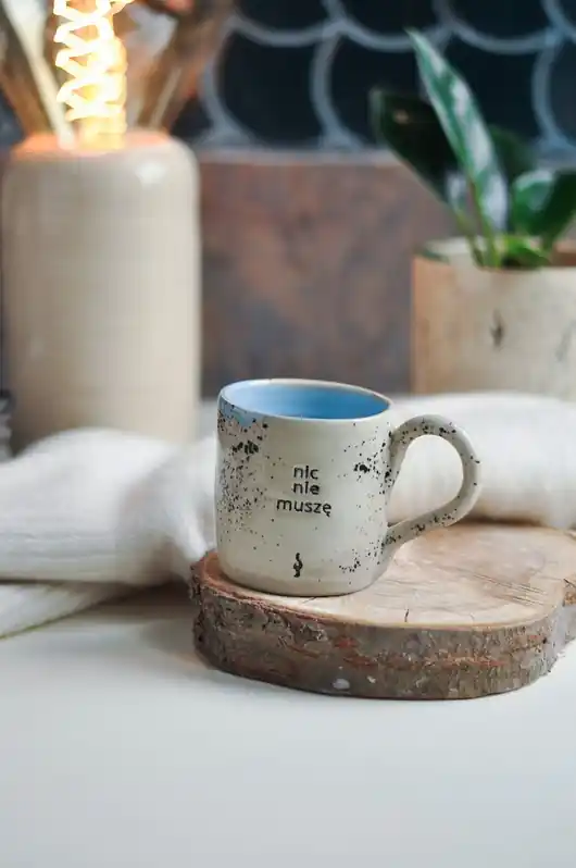 Tylko dziś Kubek Ceramiczny 500 ml Nic nie muszę