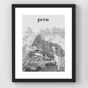 Premium Plakat Peru
