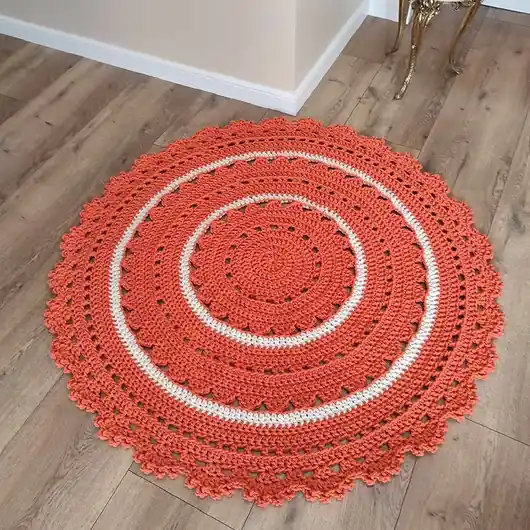 Dywan okrągły ze sznurka 130cm Oferta limitowana