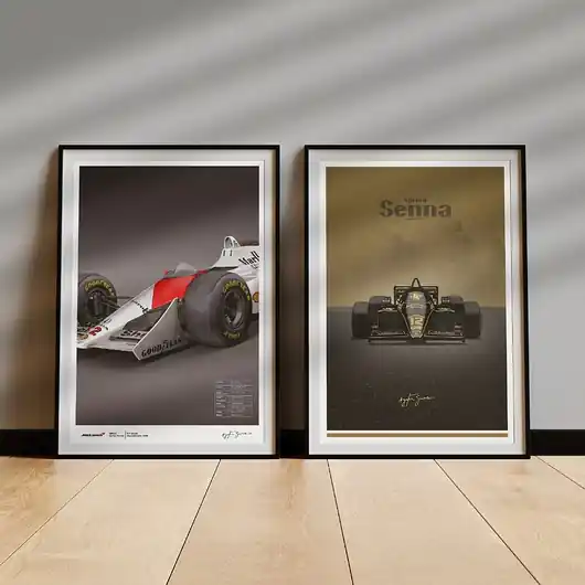 Bestseller Zestaw 2 plakatów - Ayrton Senna