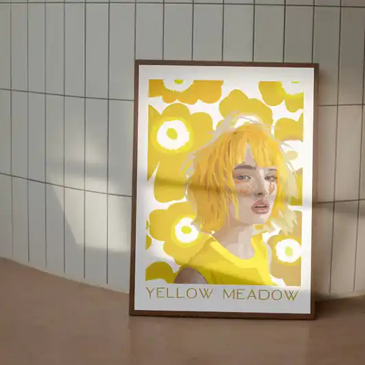 Plakat Yellow Meadow Kup online
