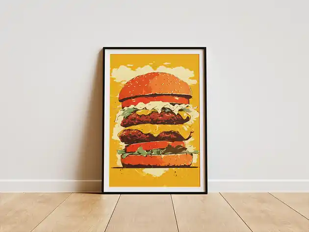 Plakat - Big Burger Dodaj do koszyka
