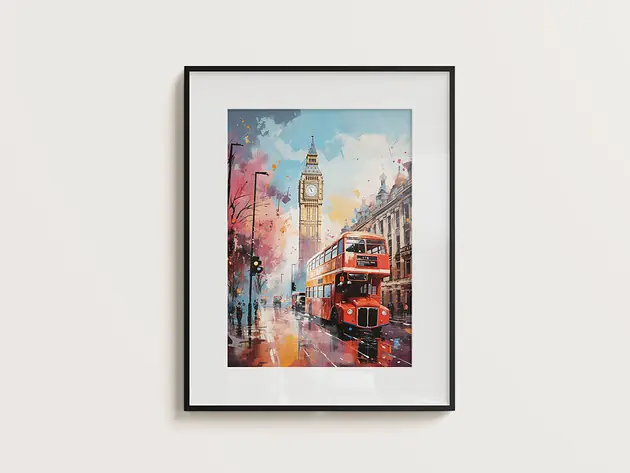 Premium Plakat - London