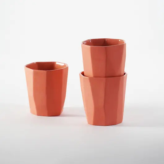 Dostępne od ręki Limbo kubek mały / ceglasta porcelana