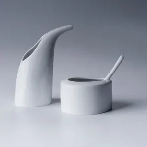 Zniżka Mlecznik i cukiernica zestaw porcelanowy