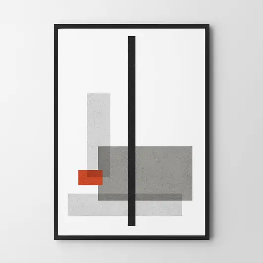 Bezpieczna płatność Plakat Geometria Simplicity