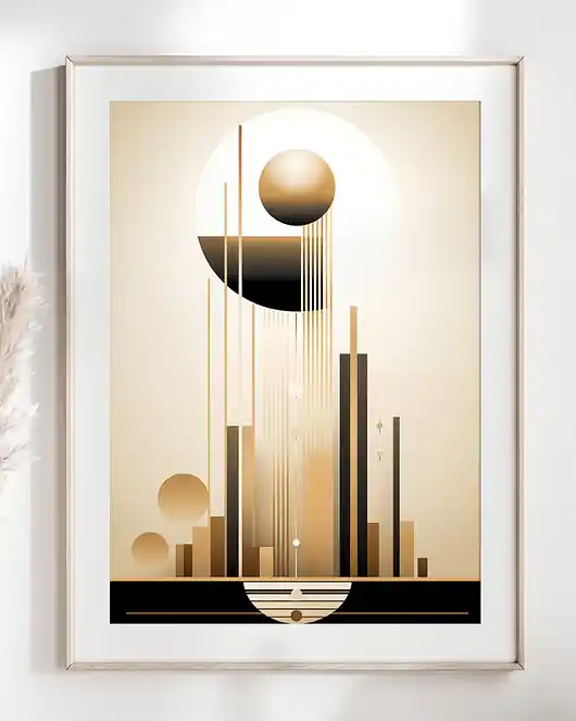 Ograniczona ilość Plakat Złoty mechanizm VII
