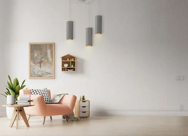 Nowoczesna lampa wisząca tuba pająk z regulacją VIZELA GOLD T3 Do wyczerpania zapasów
