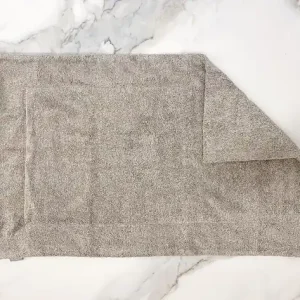 Dostępne od ręki Lniana mata frotte DARK NATURAL