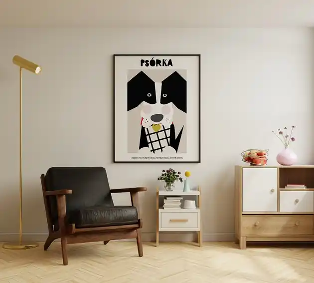 Plakat Psyn - Psórka Darmowy zwrot