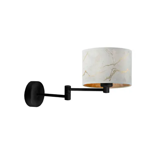 Kinkiet w stylu glamour BRAGE MARMUR Kup teraz
