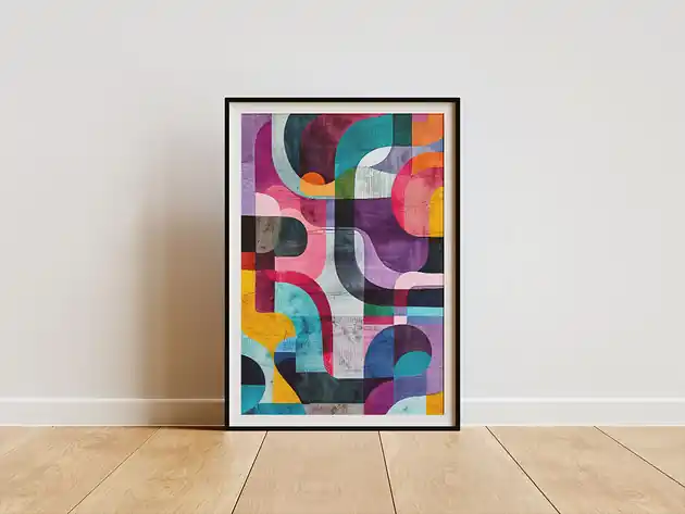 Plakat - Kolorowe love Kup online