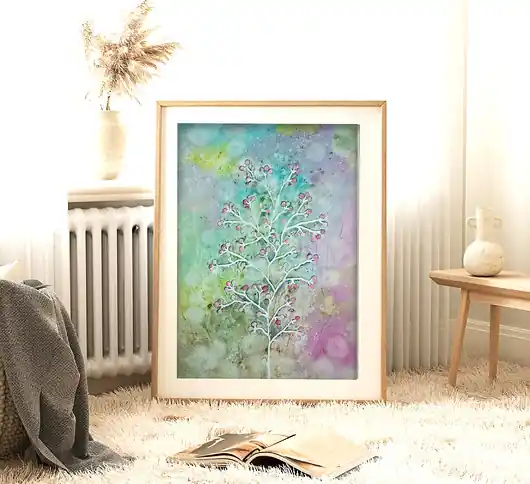 Oryginalna akwarela. Subtelna ląka 24x32 Dodaj do koszyka