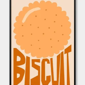 Łatwy zwrot Plakat Biscuit - Herbatnik