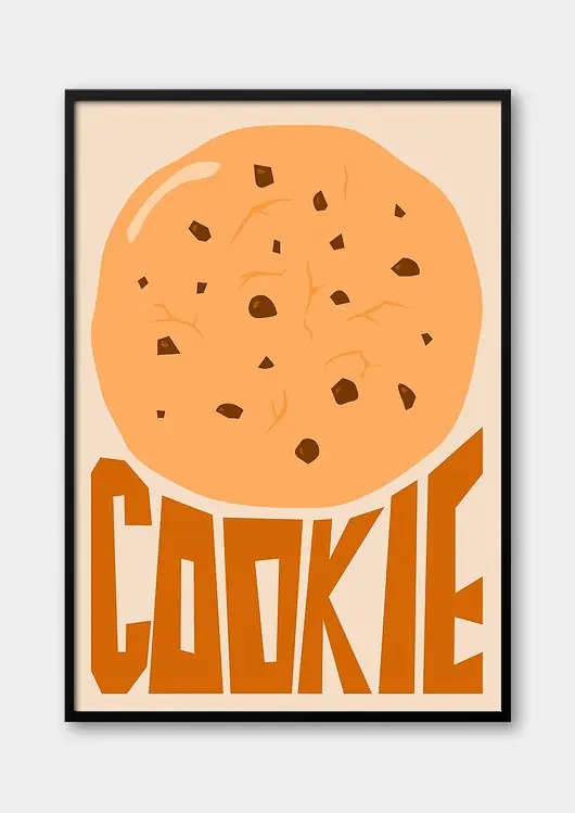 Szybka dostawa Plakat Cookie - Ciastko