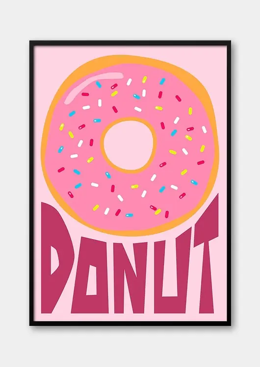 Plakat Donut - Pączek Kup online