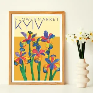 Hit sprzedaży Plakat Flower Market Kijów