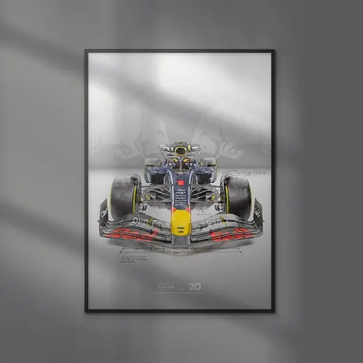 Plakat Motoryzacja - Redbull RB20 Darmowy zwrot