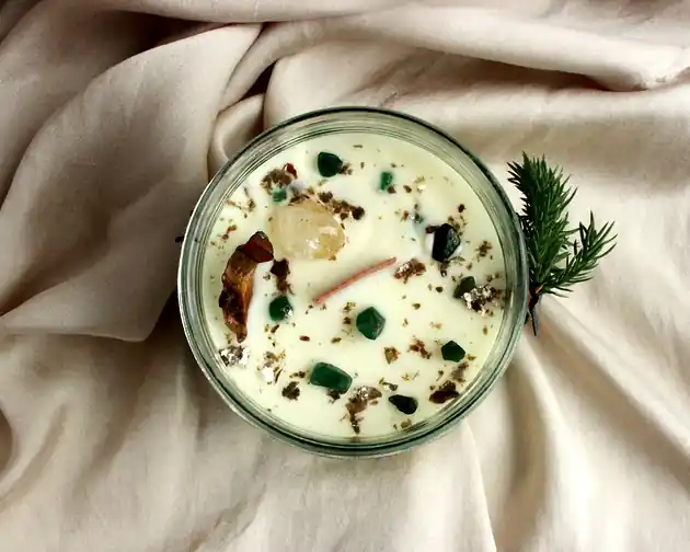Tylko dziś COZY MOMENTS świeca sojowa 250ml z kryształami