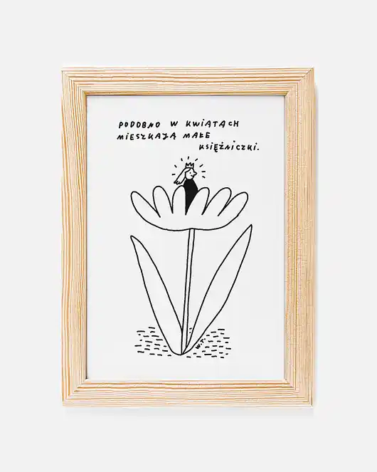Print MAŁE KSIĘŻNICZKI Ograniczona ilość