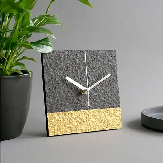 Nowoczesny zegar zero waste Promocja