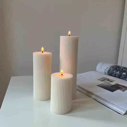 Świeca ryflowana Filla Cena promocyjna