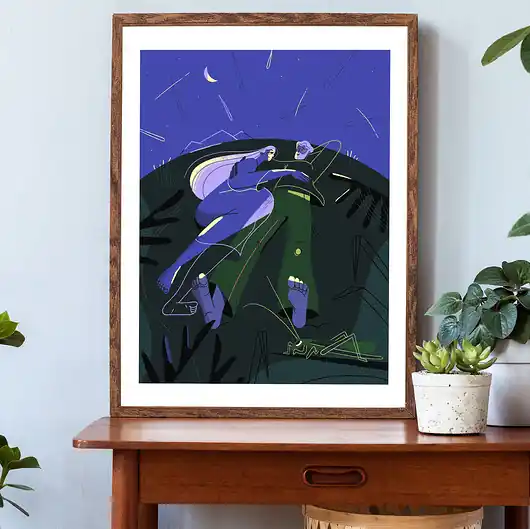 Plakat Perseidy Ekspresowa dostawa