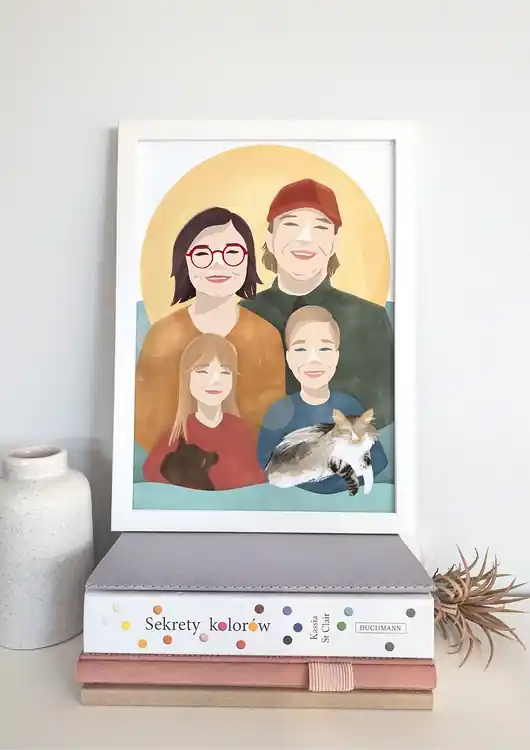 ABSTRAKCYJNY Portret na zamówienie Dodaj do koszyka