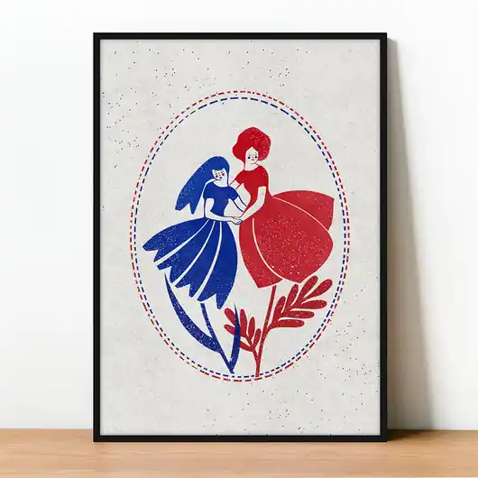 Oferta limitowana Plakat Fine Art giclee CZERWIEC