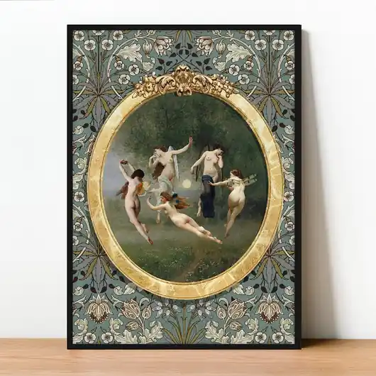 Plakat Fine Art giclee kolaż Taniec Super okazja