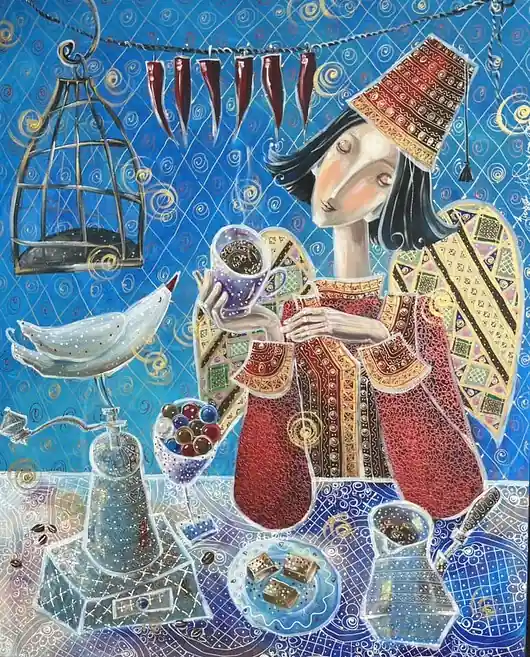 Kawa po turecku. Giclee Sprawdź teraz