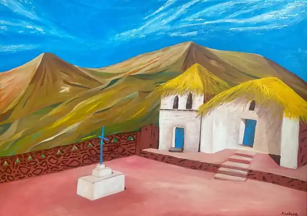 Atacama II by Magda Kubiak / 50x70 cm Dodaj do koszyka