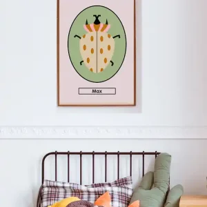 Personalizowana grafika/obraz Max beetle z Twoim imieniem Wyjątkowa oferta