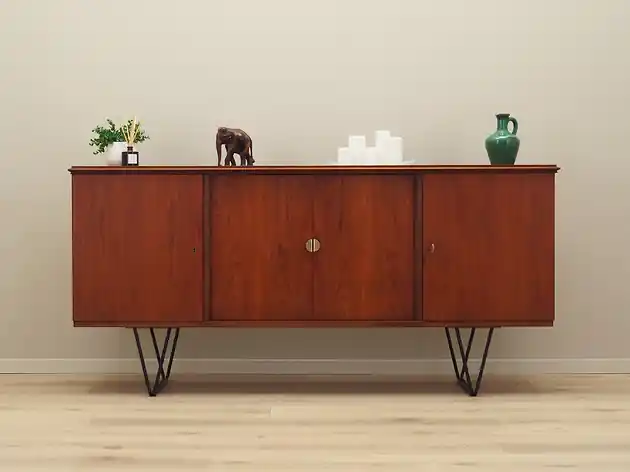 Tylko dziś Sideboard tekowy, duński design, lata 70, produkcja Dania