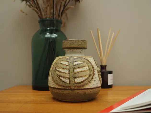 Tani Wazon ceramiczny, duński design, lata 70, produkcja Soholm