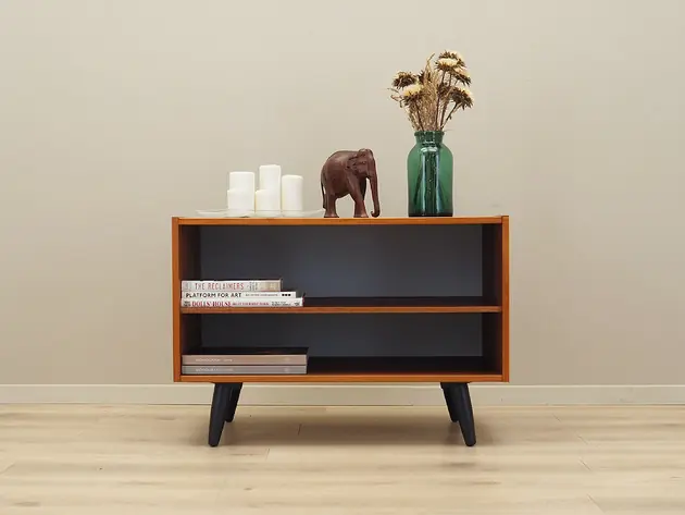 Wysoka jakość Regał tekowy, duński design, lata 70, produkcja Dania