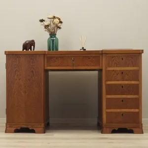Biurko dębowe, duński design, lata 60, produkcja Dania Dostępne od ręki