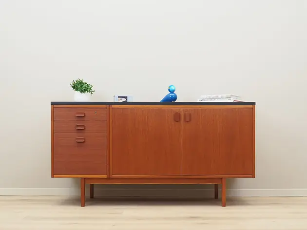 Hit cenowy Komoda tekowa, duński design, lata 60, produkcja Dania