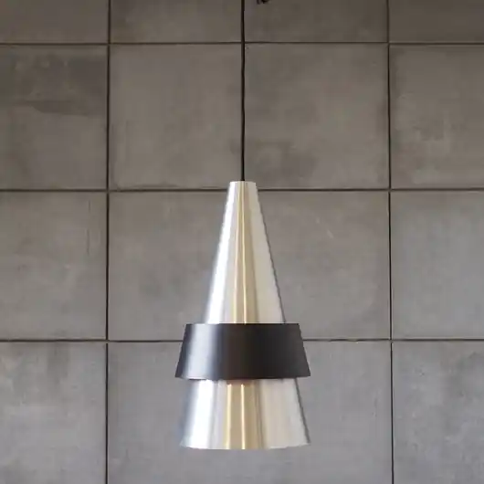 Lampa wisząca, duński design, lata 60, Jo Hammerborg, Fog & M Bezpieczna płatność