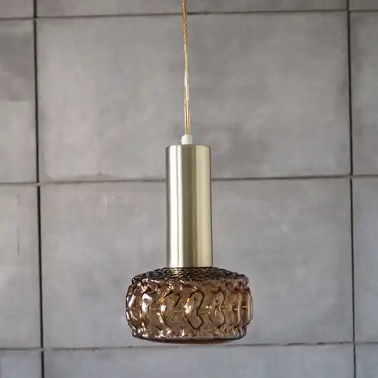 Popularny Lampa wisząca, duński design, lata 70, produkcja Dania
