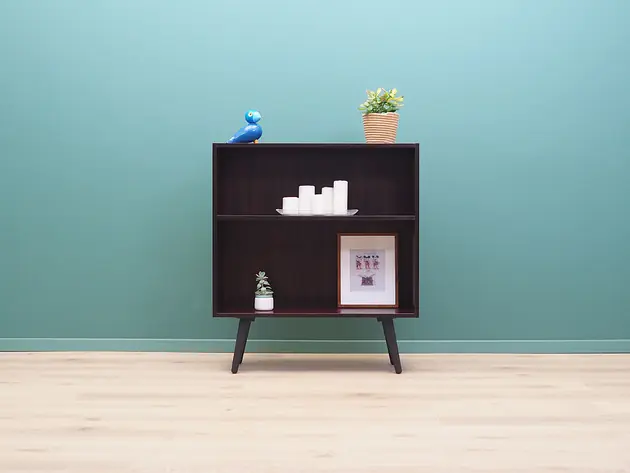 Regał mahoniowy, lata 60-te, duński design, Hammel M Popularny