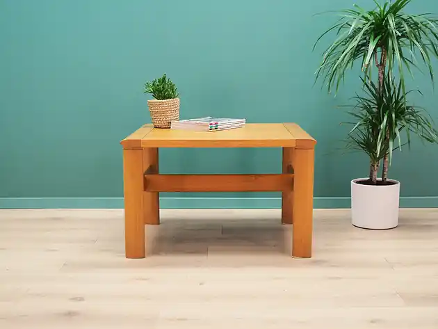 Dostępne od ręki Stolik kawowy dębowy, duński design, lata 60