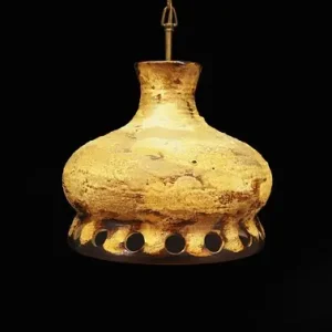 Żyrandol ceramiczny, duński design, lata 60 Nowość