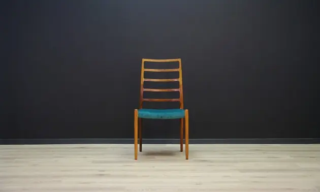 Krzesło palisandrowe, duński design, lata 70, J.L. M Kup online