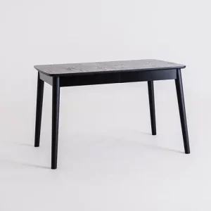Promocja Stół rozkładany ANTON BLACK 120x80 czarny