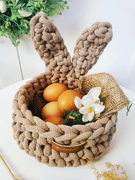 Koszyczki wielkanocne z uszami " The Ester Bunny" Hit sprzedaży