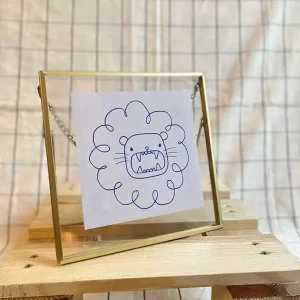 Kartka grafika lew Oferta